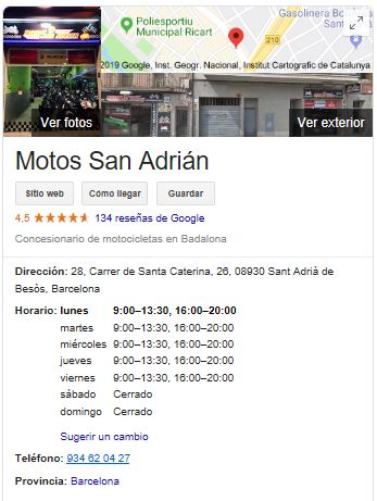 Motos San Adrian